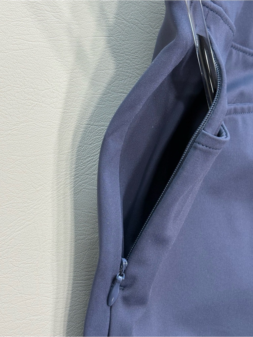 Women's Navy Performance Golf Pants - Picture 7 of 13
